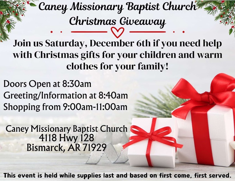 Caney giveaways