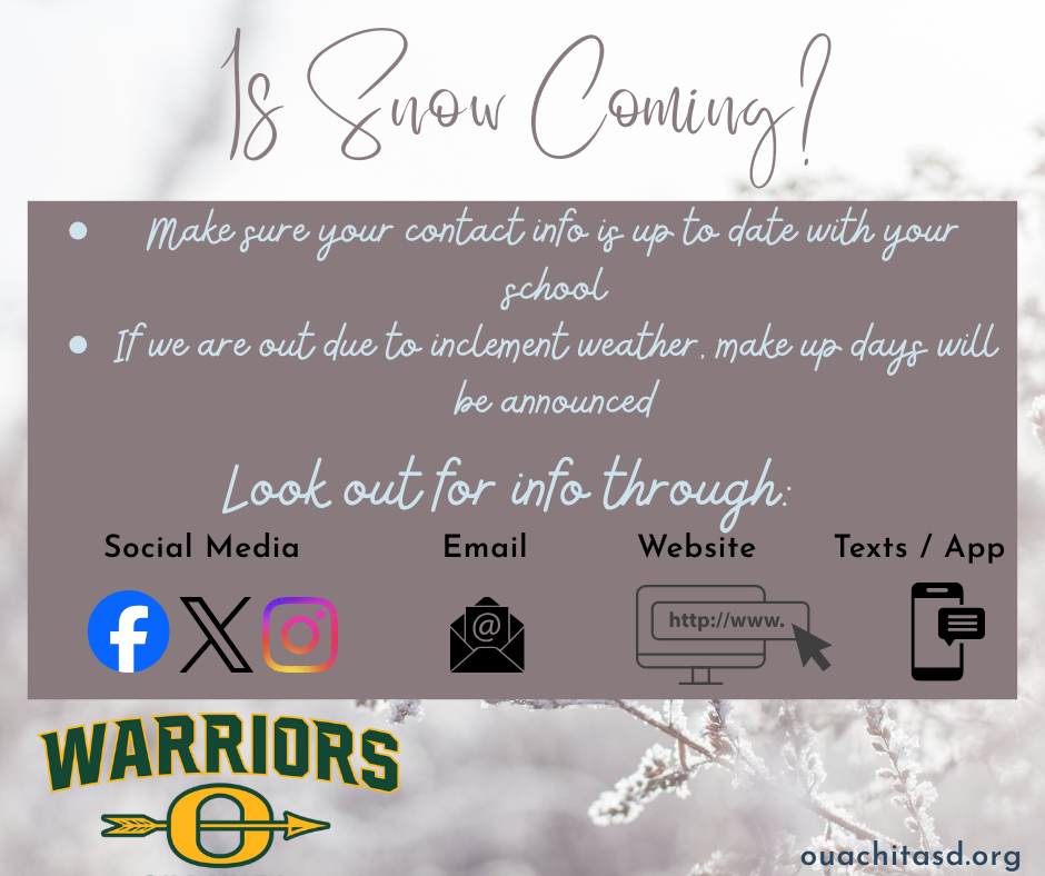 inclement weather post