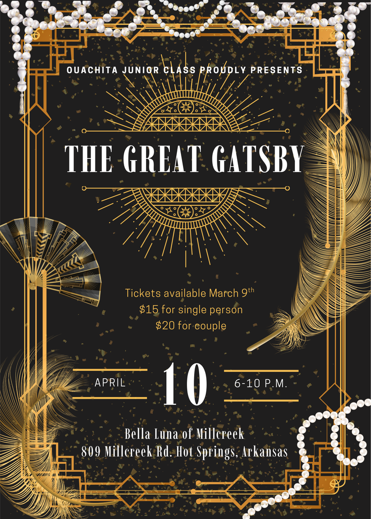 Tickets for the OHS prom will go on sale March 9th 