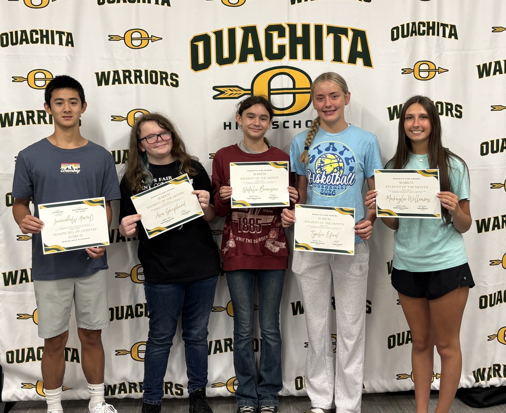 March Students of the Month