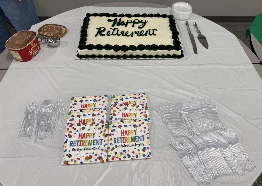 retirement cake