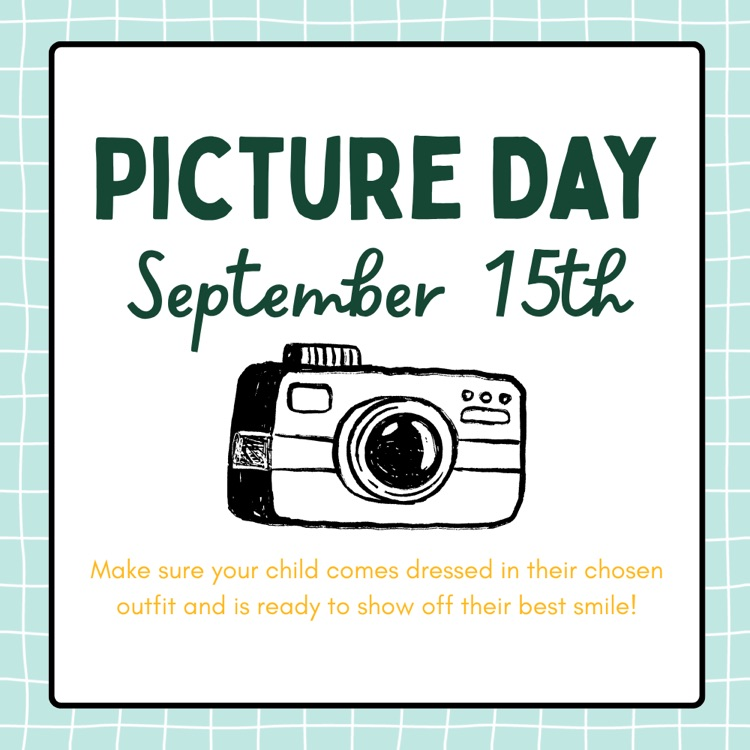 school picture day September 15th