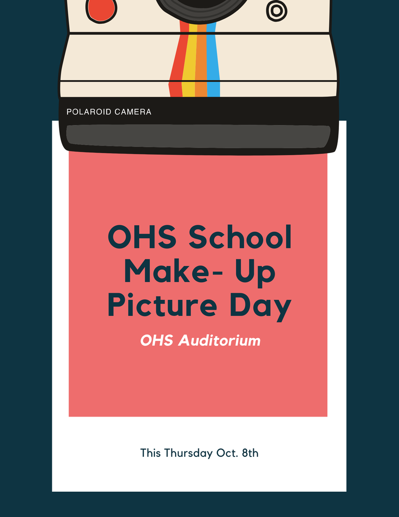 OHS Make-Up Picture Day