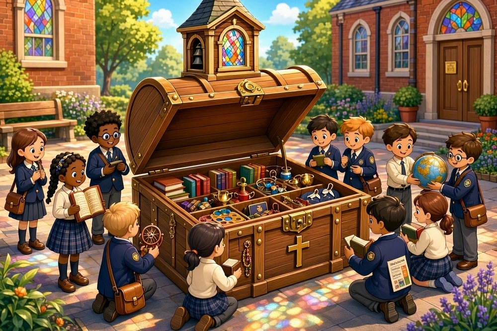 Catholic School Treasure Chest