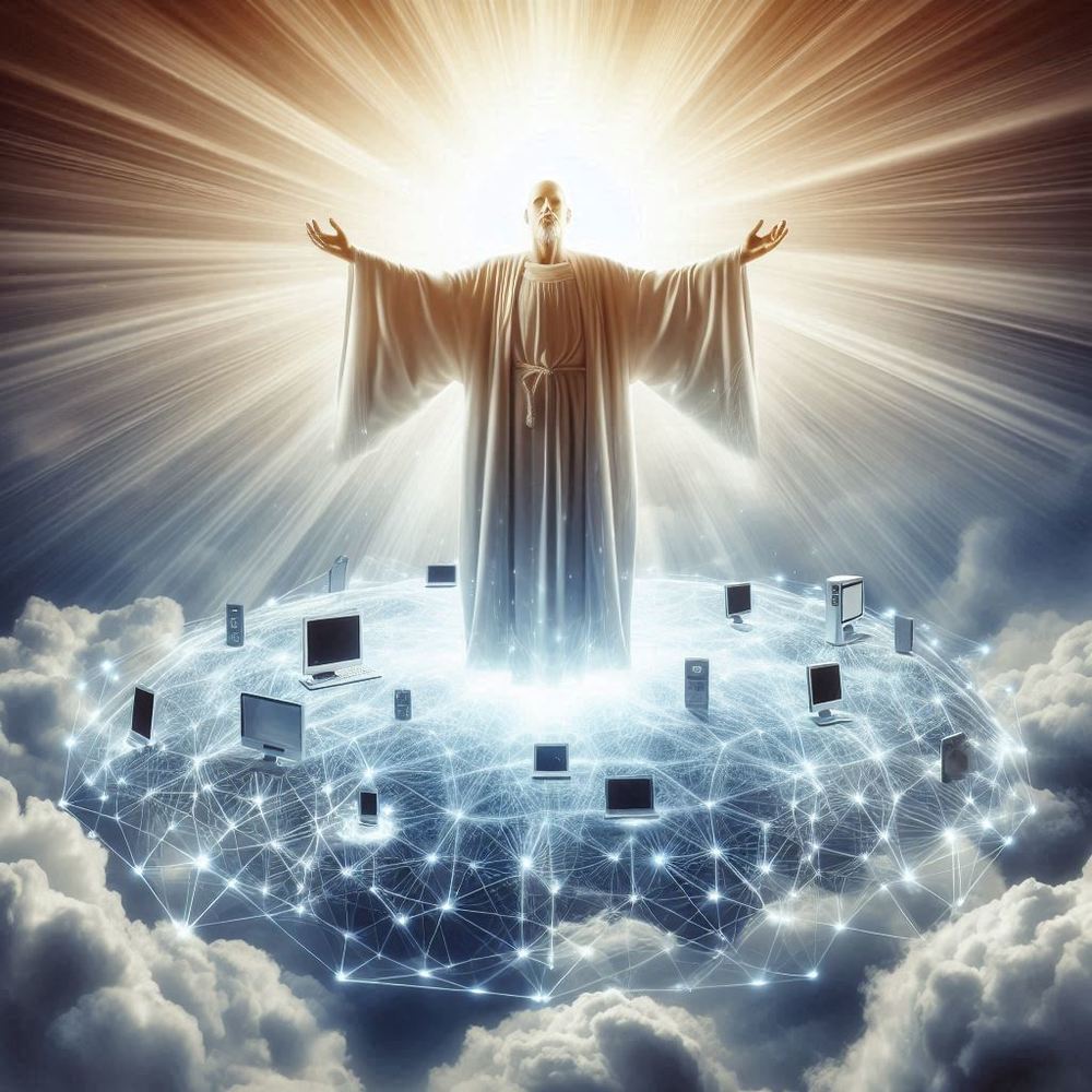 Jesus over the internet