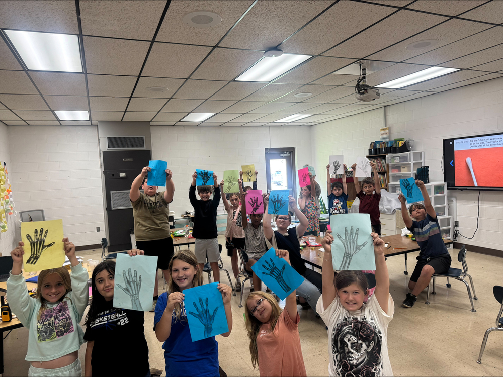 Students leanring