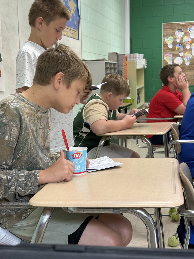 Blizzards and reading the Constitution