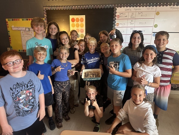 Mrs. Parsons’ ISM Cooking Class made caramel apple dip 