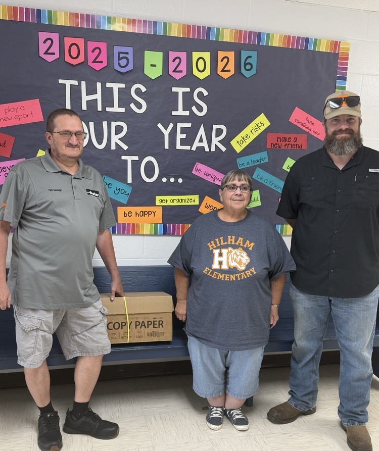 Parker Hannifin Paper Donation Sept. 2025