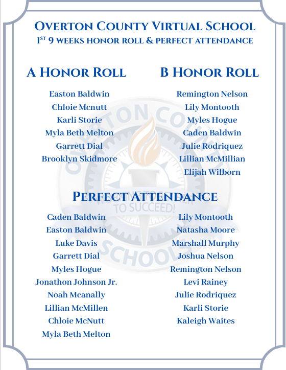 honor roll