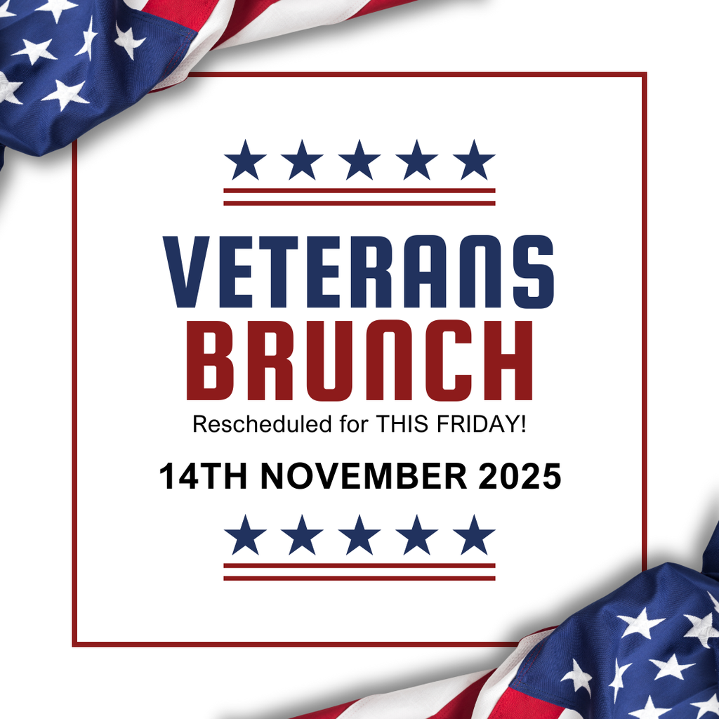 Red and White Veterans Day Instagram Post