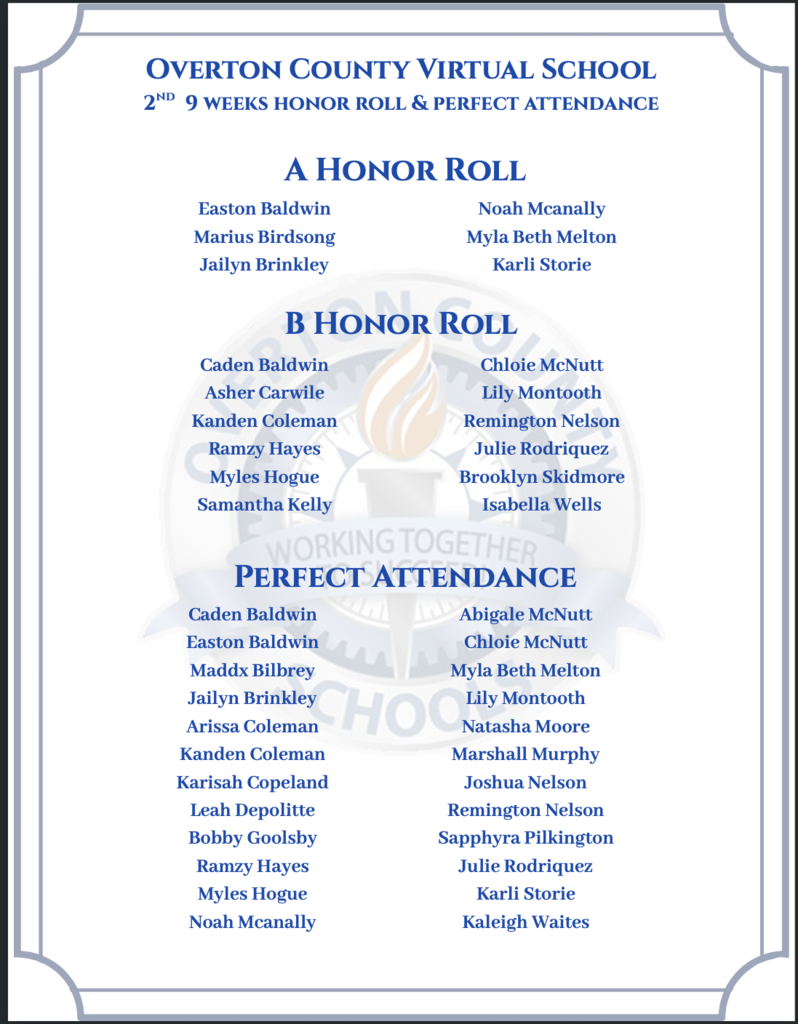 honor roll 