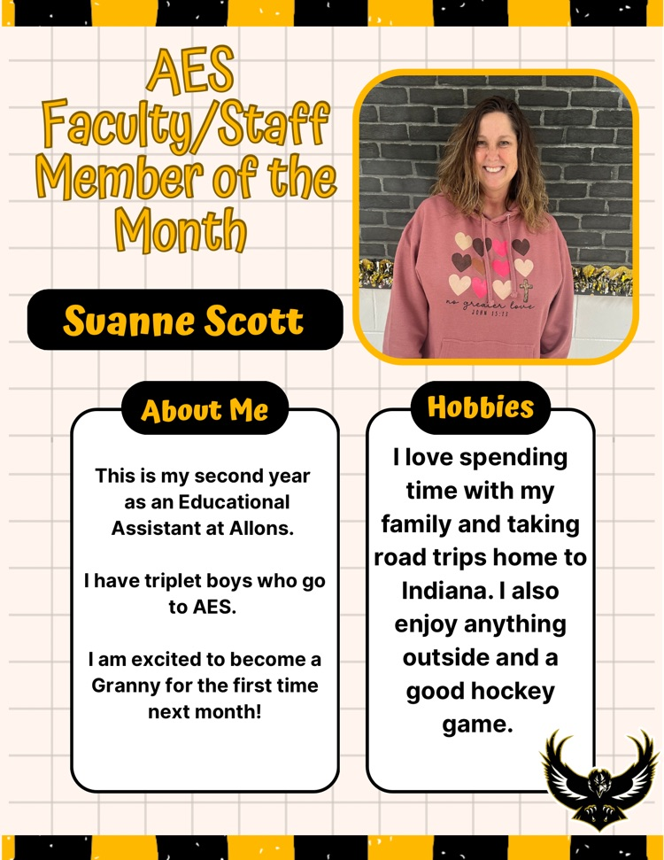 faculty/staff of the month 