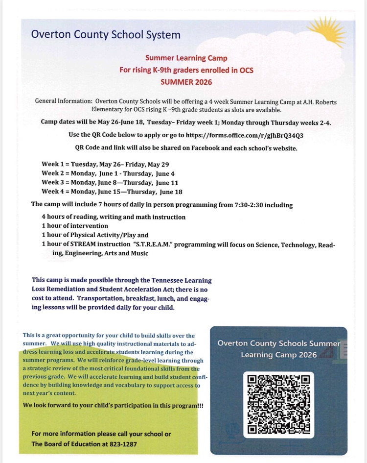 summer Learning Camp