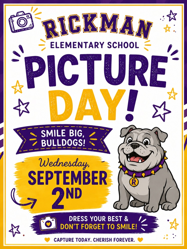 Fall Picture Day is Wednesday, September 2nd!