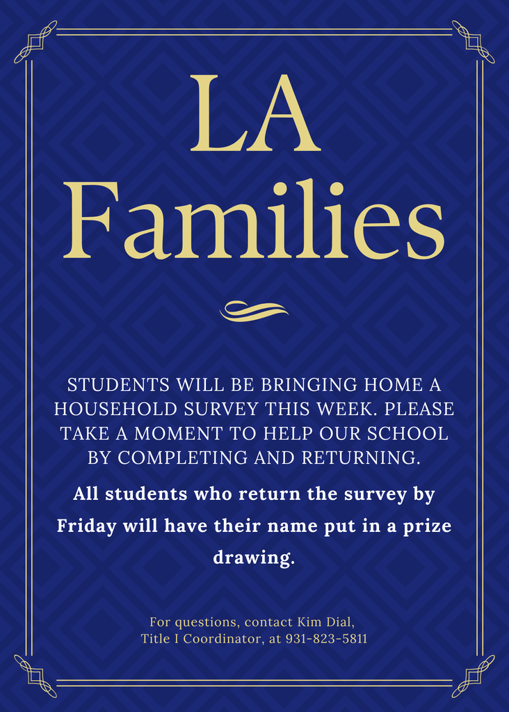 Flier describing the survey. 