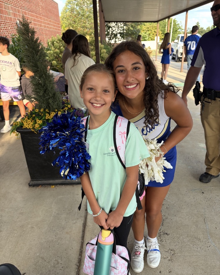 It was Independence Day at Rickman Elementary School today! We are so proud of our kindergarteners for walking into school on their own.