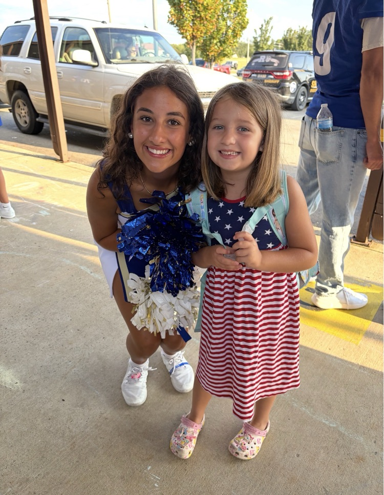 It was Independence Day at Rickman Elementary School today! We are so proud of our kindergarteners for walking into school on their own.