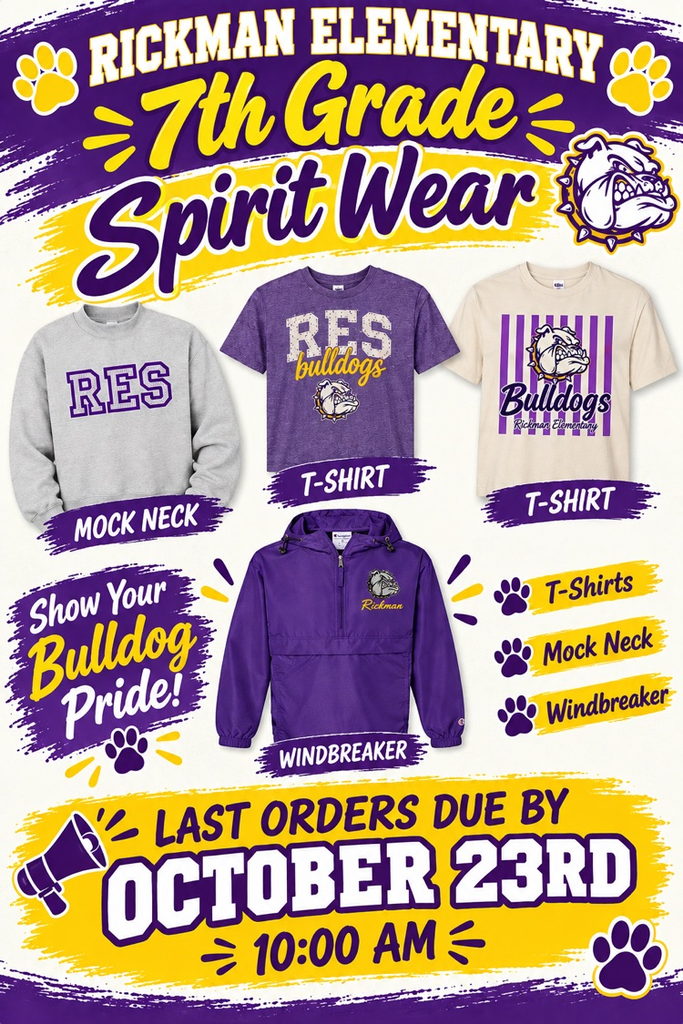 7th Grade Spirit Gear