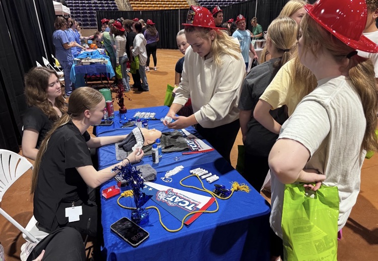 Today, our 8th grade students had the exciting opportunity to attend a Career Fair at Hyder-Burks and tour Tennessee Tech University.