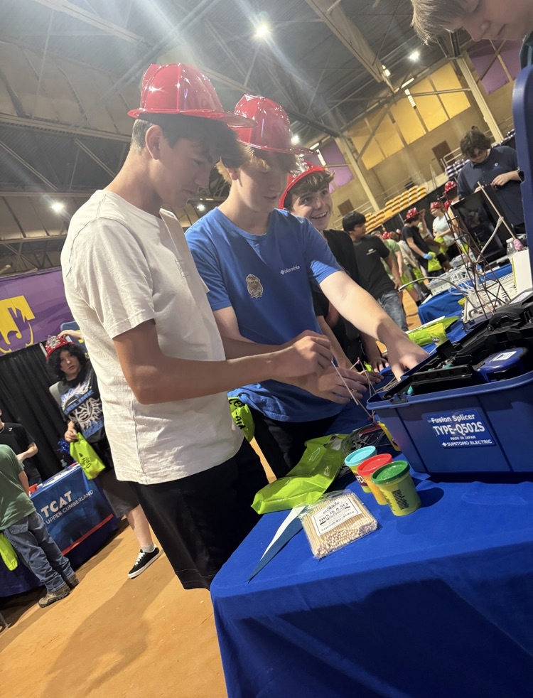 Today, our 8th grade students had the exciting opportunity to attend a Career Fair at Hyder-Burks and tour Tennessee Tech University.