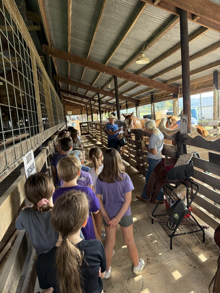 Our 3rd grade students learned all about our beautiful state’s agriculture today at Farm Day! Thank you Farm Bureau for hosting such an amazing event, and to all the volunteers who took the time to teach our students the importance of agriculture 🌽🌻🐄