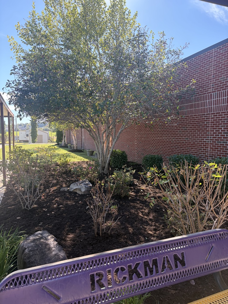 We would like to give a very special THANK YOU to Rick Brawner for generously purchasing the upkeep of our landscaping around the school this year! His generosity and support have made such a beautiful difference at our school. 
