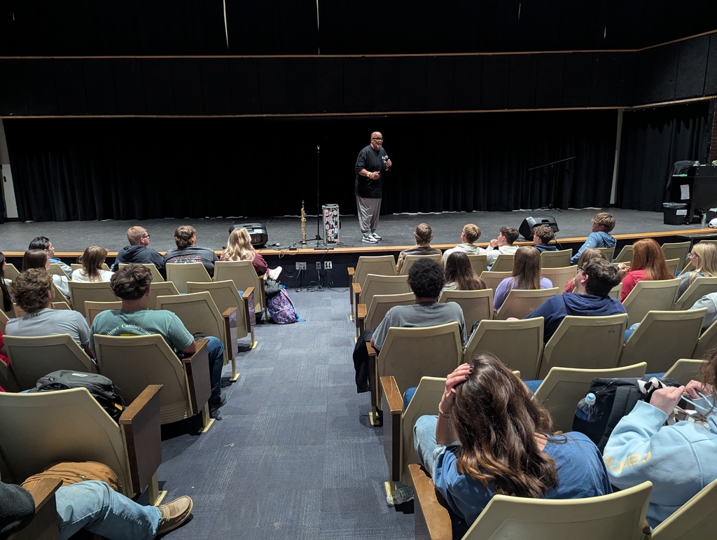 Mr. Dabbs speaking on stage