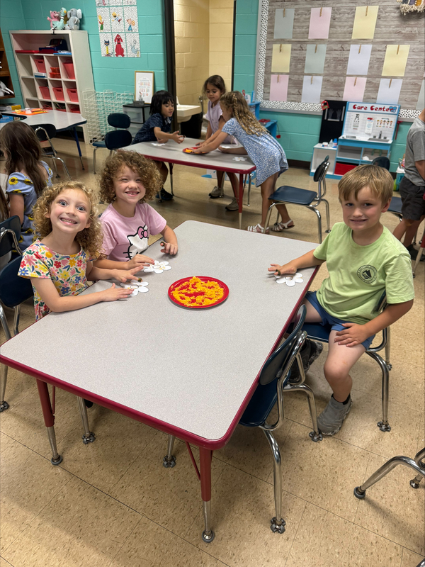 students working on a project