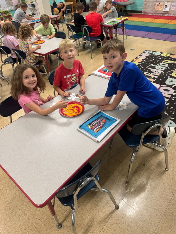 students working on a project