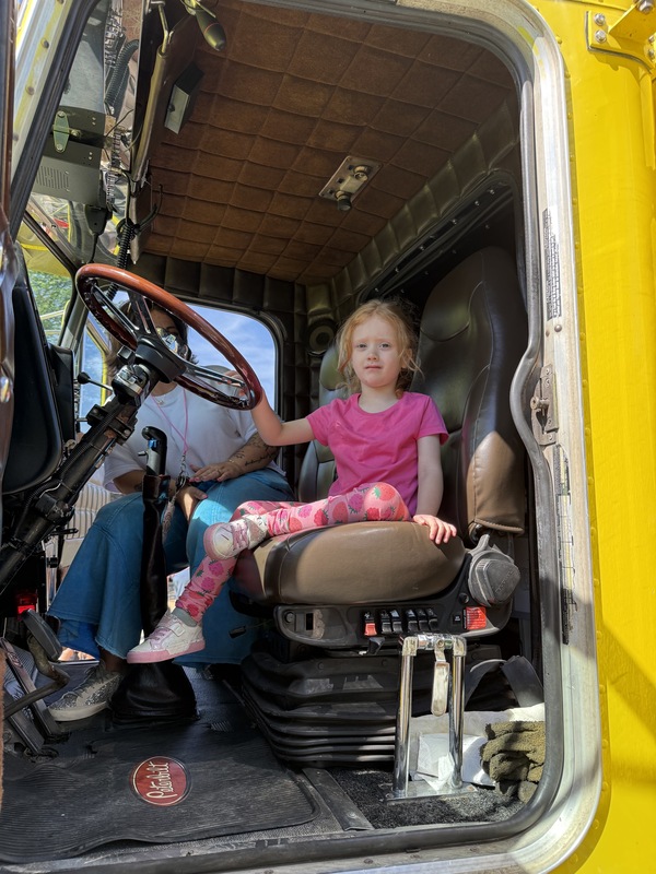 student in tow truck