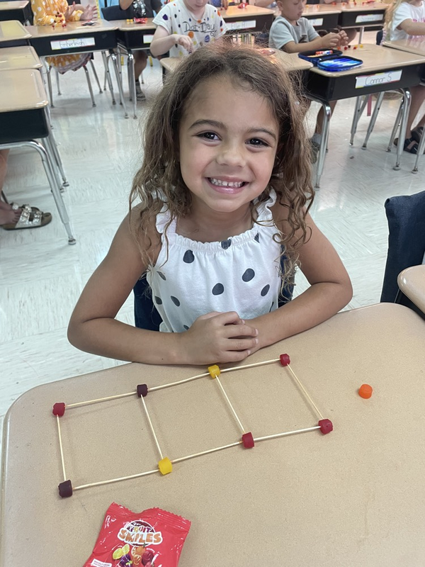 Mrs. Gray’s students making dot structures