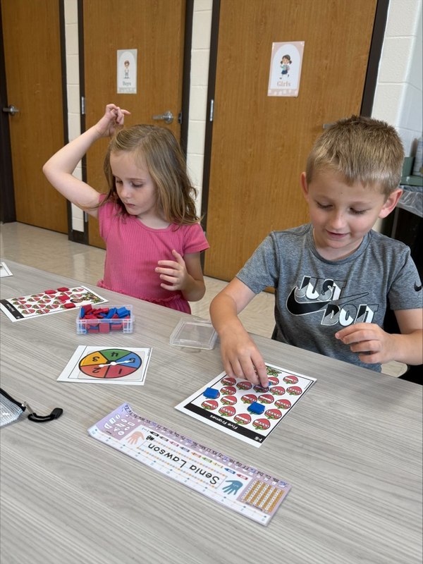 kindergarten math centers 
