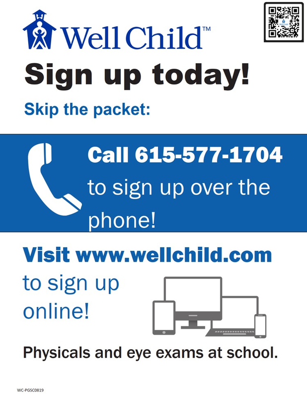 well child flyer
