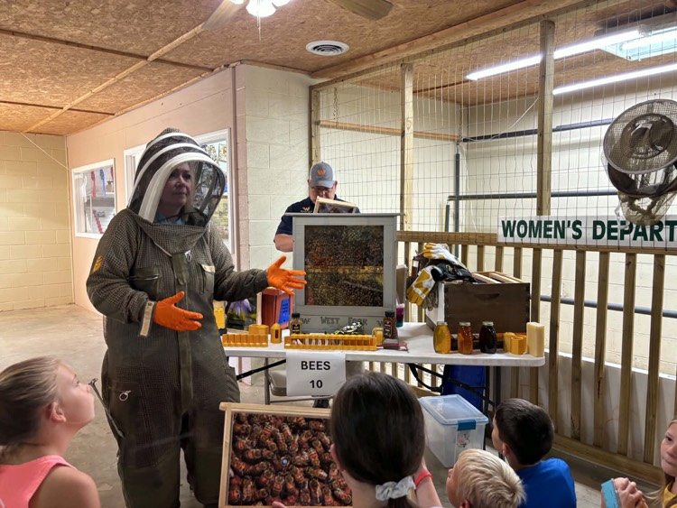 3rd grade students rotate through 13 stations at Farm Bureau’s Ag Day