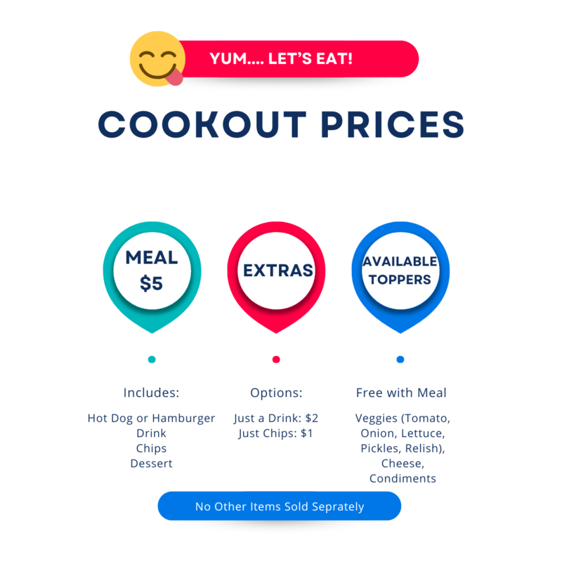 Cookout Prices