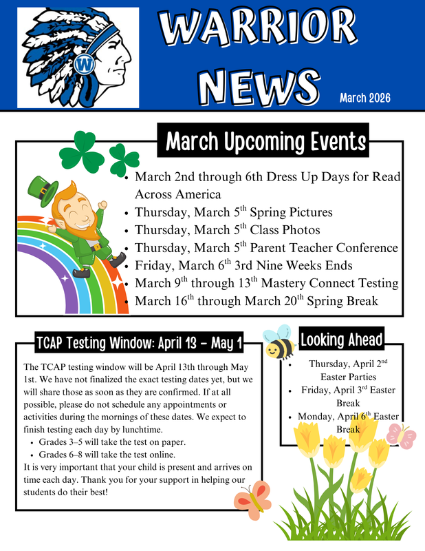 March Newsletter
