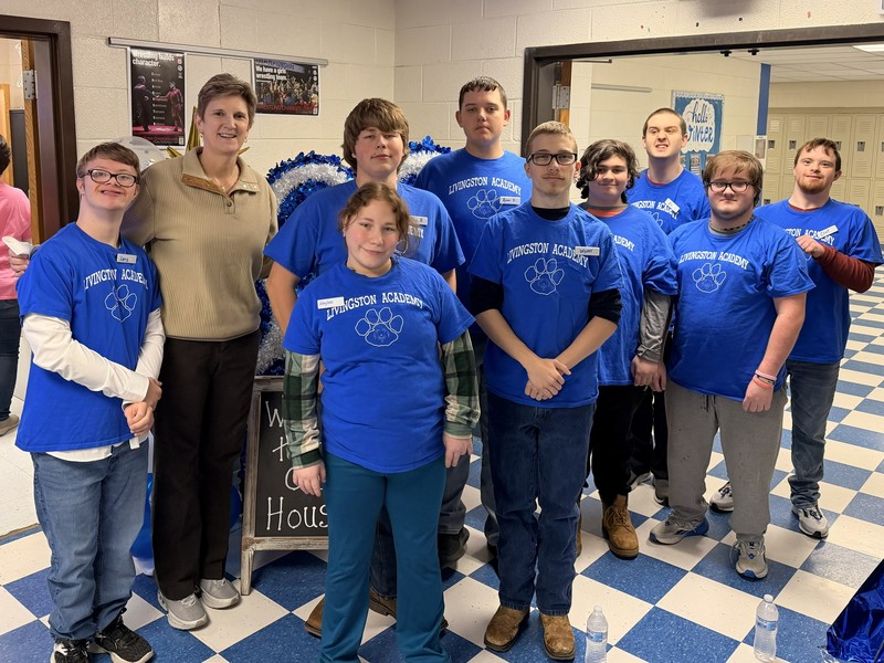 students in hogeye market