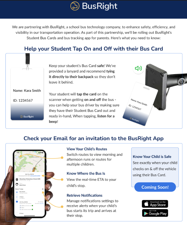 Student Tracking Flyer