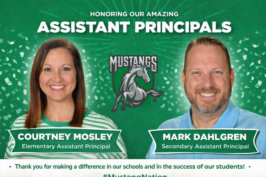 Courtney Mosley and Mark Dahlgren - OISD Assistant Principals