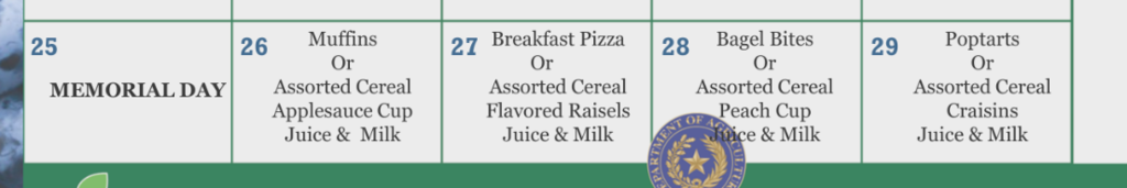 May Breakfast