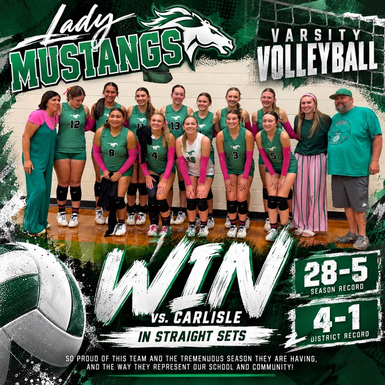 Lady Mustangs Win