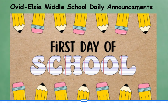 Back to school