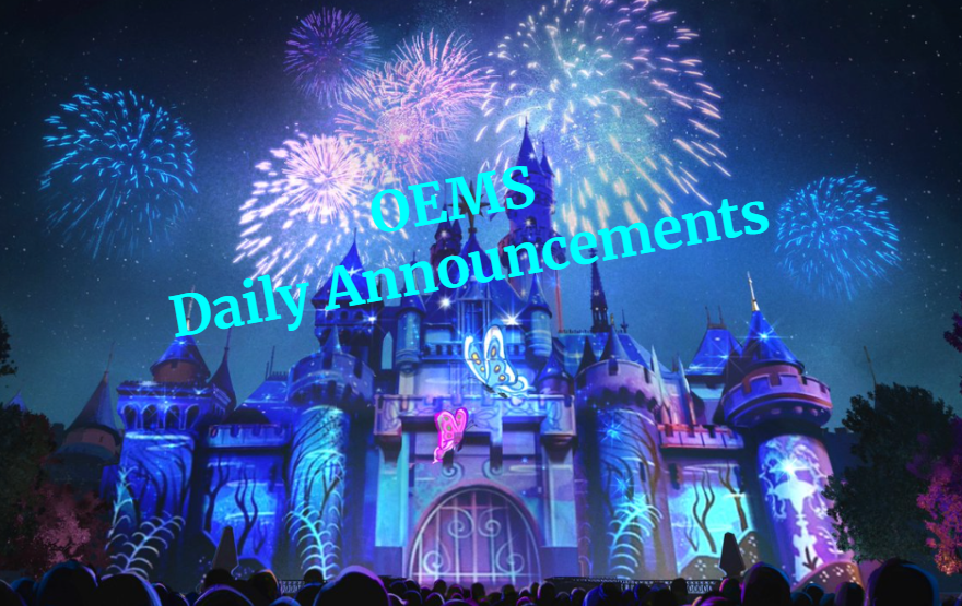Daily Announcements