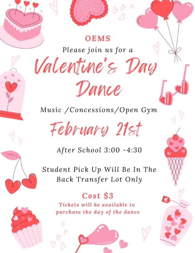 OEMS Valentines Dance