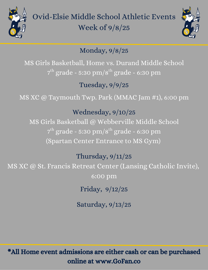 Athletics week of 9/8/25
