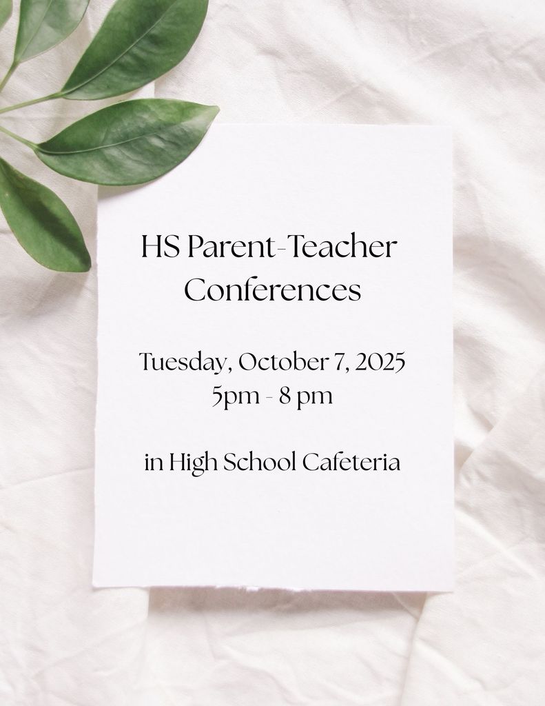 HS Parent-teacher Conferences