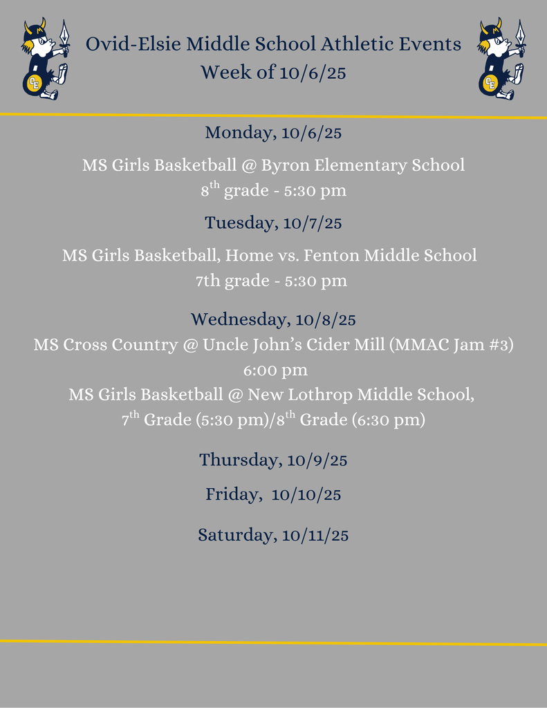 Athletics week of 10/6/25