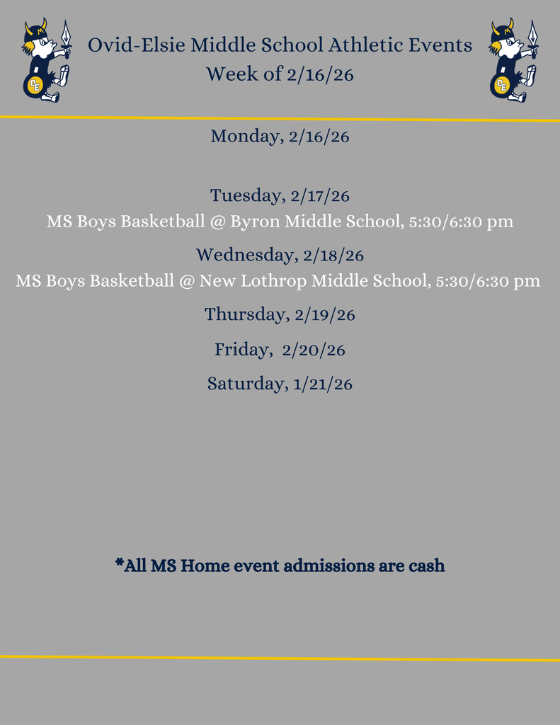 MS Athletics - week of 2/16/26