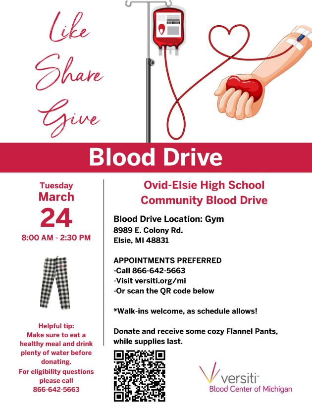 March Blood Drive